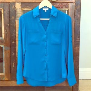 Express Slim Fit Portofino Shirt